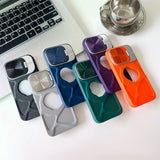 Advanced Protective 3D MagSafe Supported Multifunctional Lens Stand Case