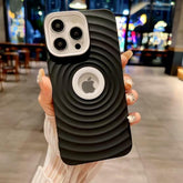 Luxury Shockproof Water Ripple Silicone Case for iPhone