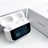 A15 Pro Full-Color Touch Screen In-Ear Wireless Earphones ANC Active Noise Reduction Earbuds with Personalized Spatial Audio