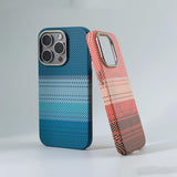 Carbon Fiber Hard PC Phone Case for iPhone 16 15 14 13 12 Pro Max Shockproof Protective Cover