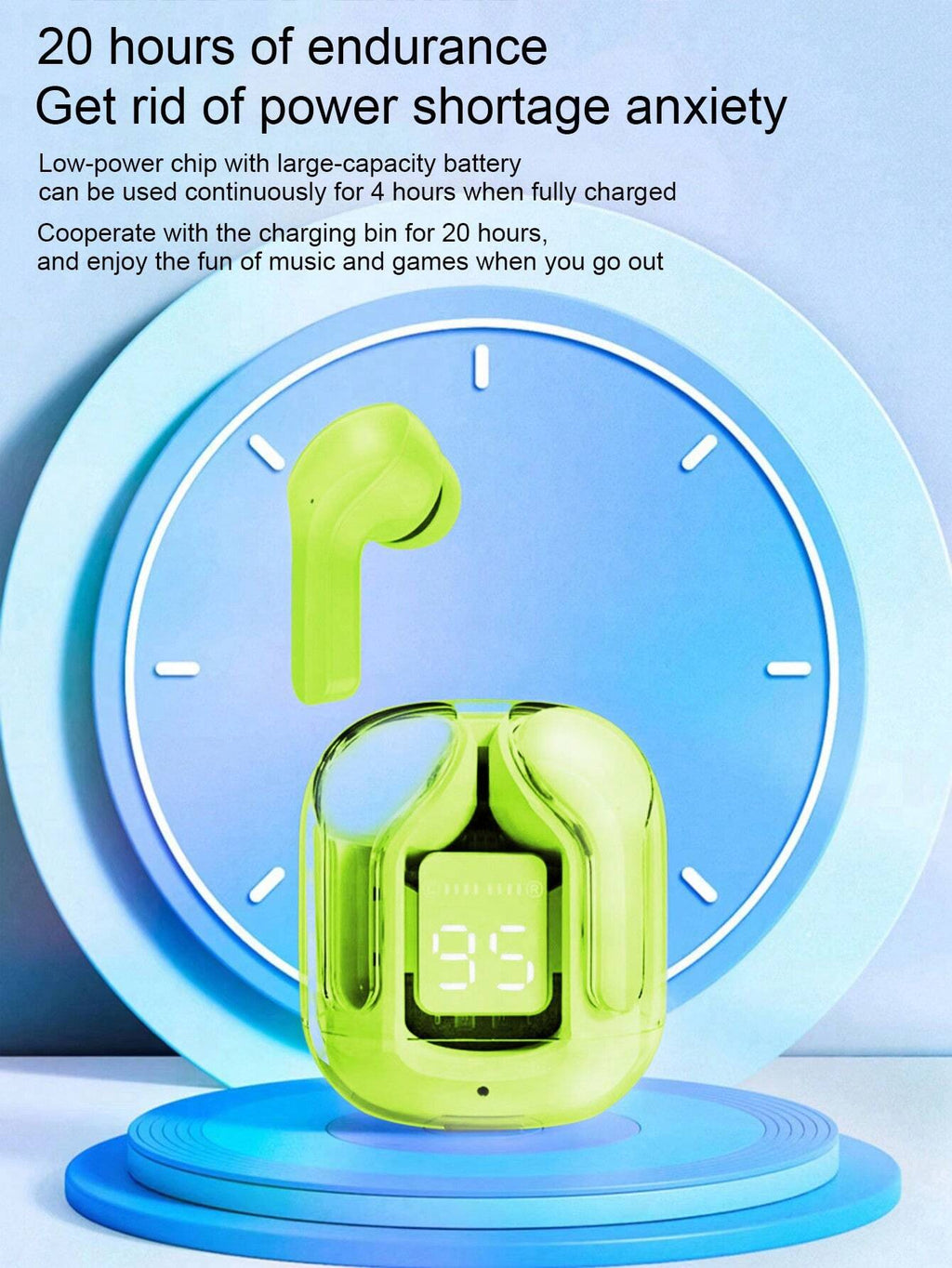 Air 31 Earbuds Wireless Comfortable And Stylish Design With Clear Sound Quality For Daily Music And Calls (Random Color)