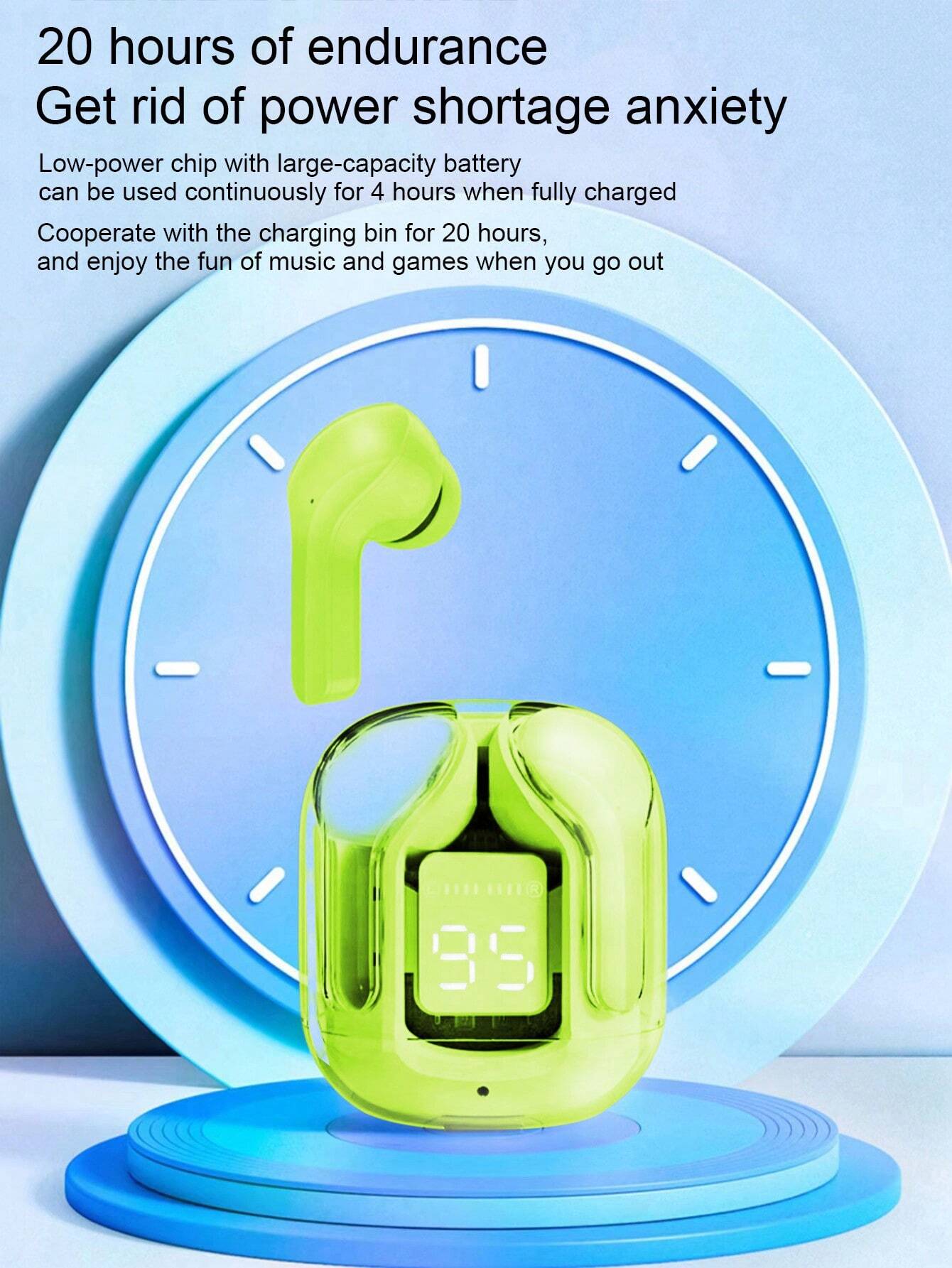 Air 31 Earbuds Wireless Comfortable And Stylish Design With Clear Sound Quality For Daily Music And Calls (Random Color)