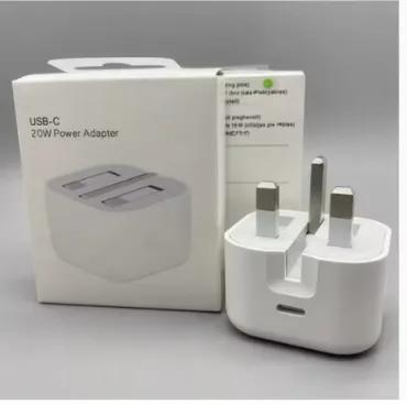 20W PD Type C Adapter 3 Pin US Plug Fast Iphone Charger High Speed Charging Solution
