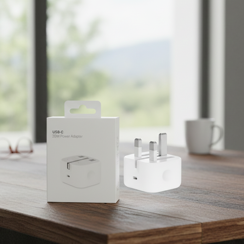 20W PD Type C Adapter 3 Pin US Plug Fast Iphone Charger High Speed Charging Solution