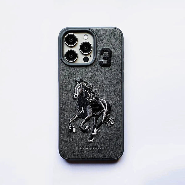 Premium 3D Embroidered Santa Barbara Polo Case