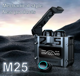 M25 Wireless Bluetooth Earbuds Gaming Headset New Design Noise Reduction Waterproof Airpods Touch Control Airbuds