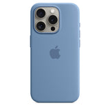 iPhone Silicone Case with MagSafe - Winter Blue